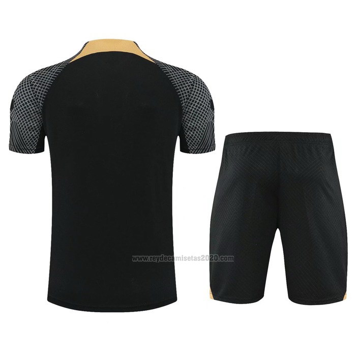 Chandal del Chelsea Manga Corta 2022-2023 Negro - Pantalon Corto